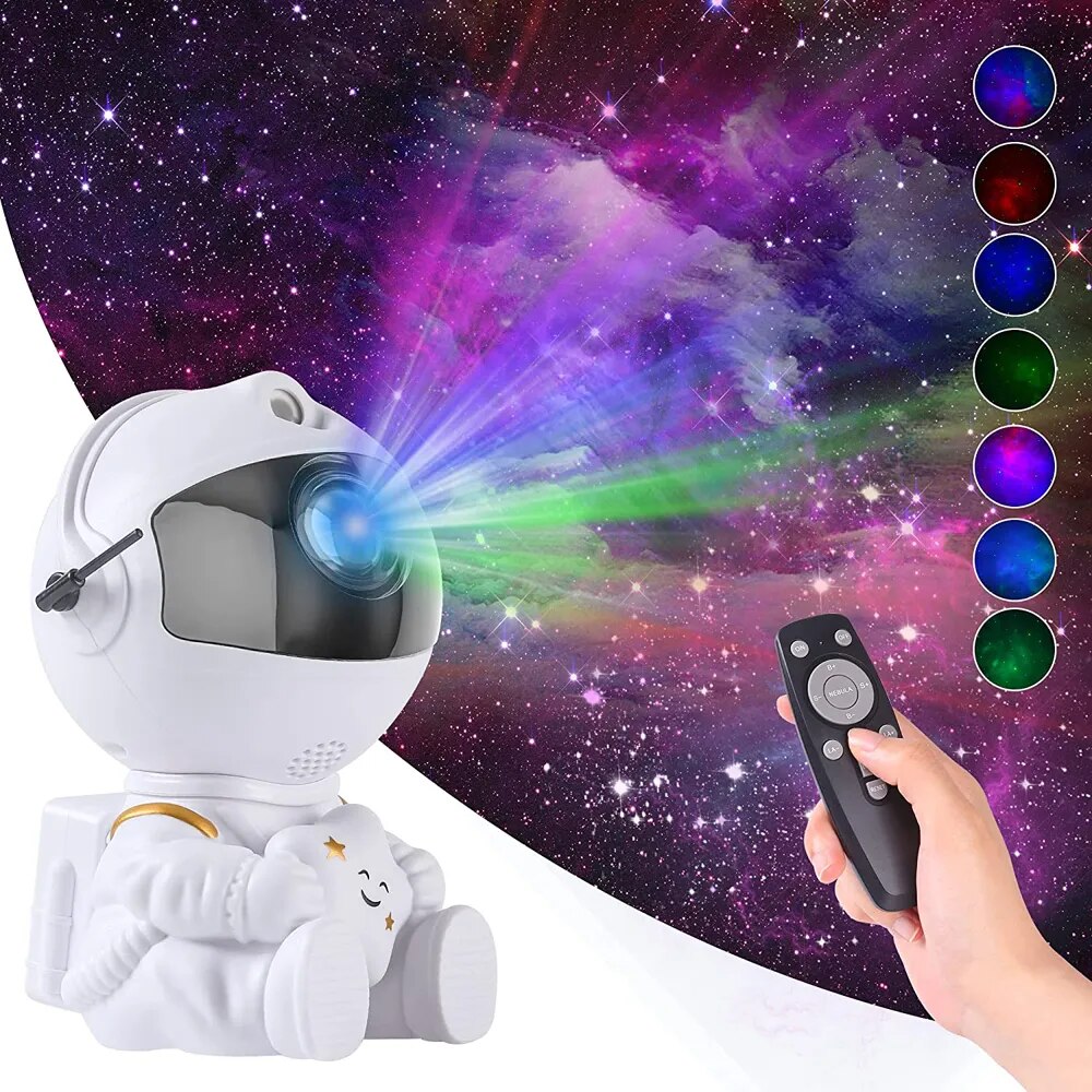 Astronaut Space Star Projector