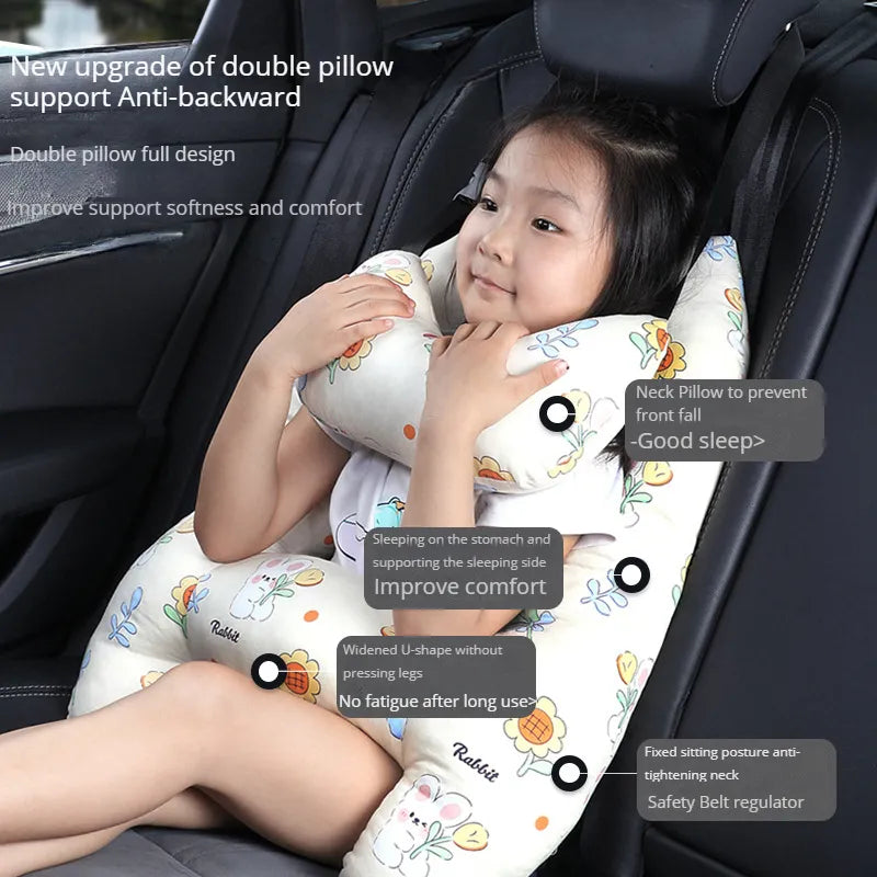 Car Travel Pillow for Kids and Adults