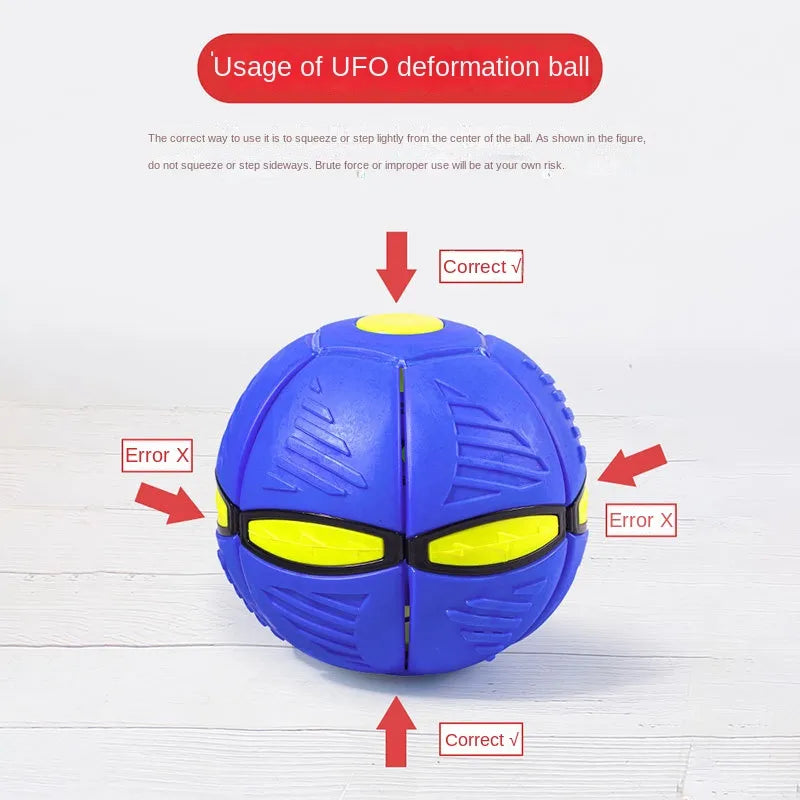 Pet Toy Flying Disc Ball